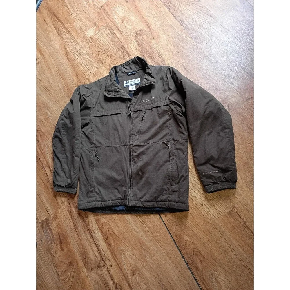 Columbia Omni-Shield Jacket M Chocolate Brown